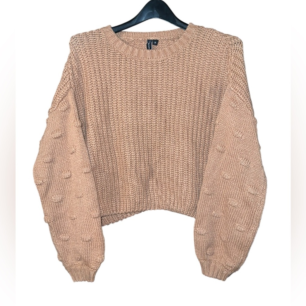 Moon & Madison Pink Bubble Sweater Women’s Medium
